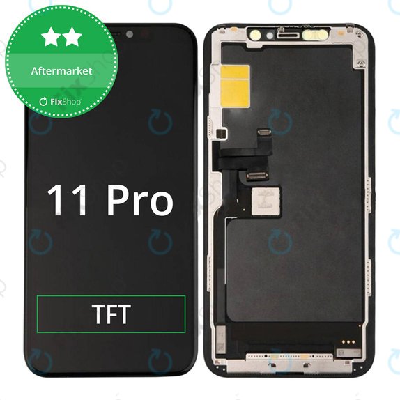 Kijelző In-Cell HD+ iPhone 11 Pro, Érintőüveg kerettel