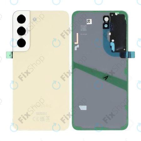 Samsung Galaxy S22 S901B - Akkumulátor Fedőlap (Cream) - GH82-27434F Genuine Service Pack
