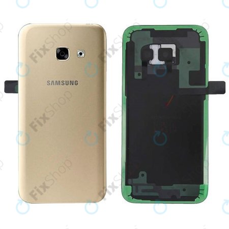 Samsung Galaxy A3 A310F (2016) - Akkumulátor Fedőlap (Gold) - GH82-11093A Genuine Service Pack