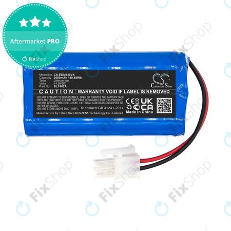 Akkumulátor Ecovacs Deebot M82, Tesla RoboStar T50, T60, T80 Pro, 2600mAh, Li-Ion, 14.8V, BL7402A, HQ