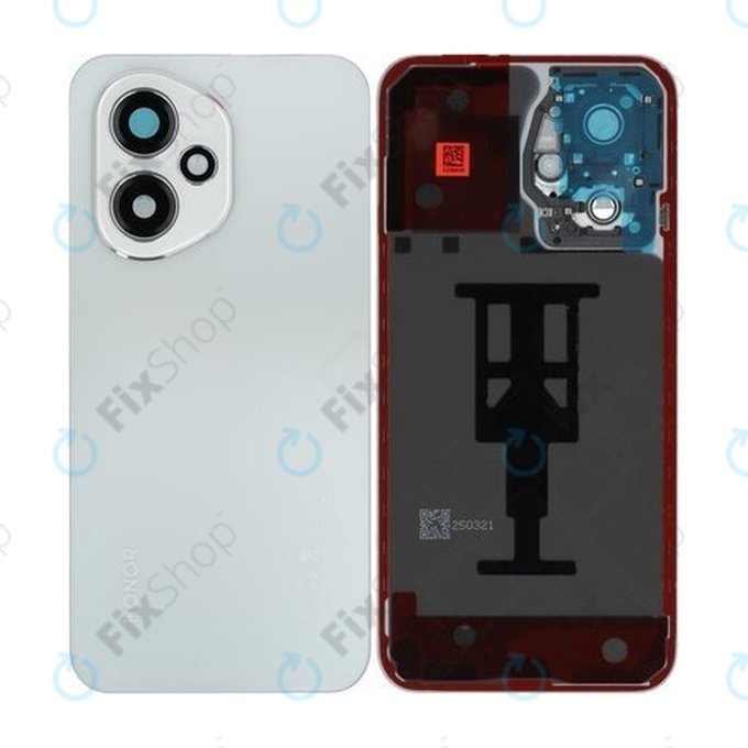 Honor 400 - Akkumulátor Fedőlap (Meteor Silver) - 0235APPC Genuine Service Pack