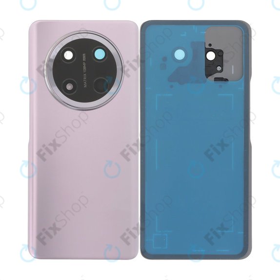 Honor Magic7 Lite - Akkumulátor Fedőlap Komplett (Titanium Purple)