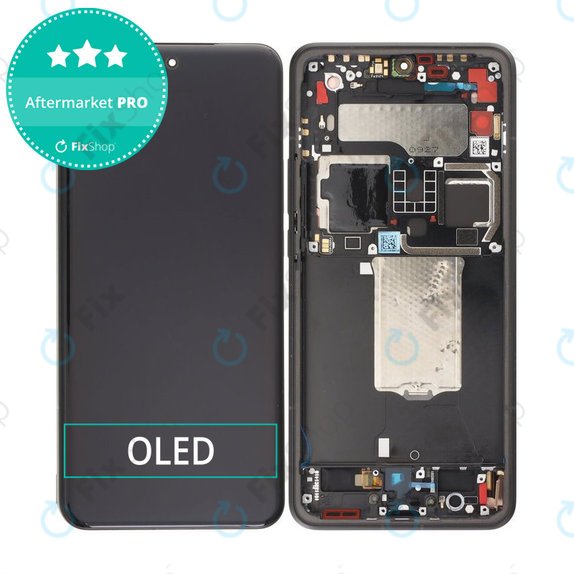 Xiaomi 15 Ultra 5G - LCD Kijelző + Érintőüveg + Keret (Black) OLED