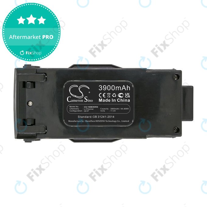 Akkumulátor Yuneec Mantis G, Q, 3900mAh, Li-Pol, 11.4V, YUNB3S2800, HQ