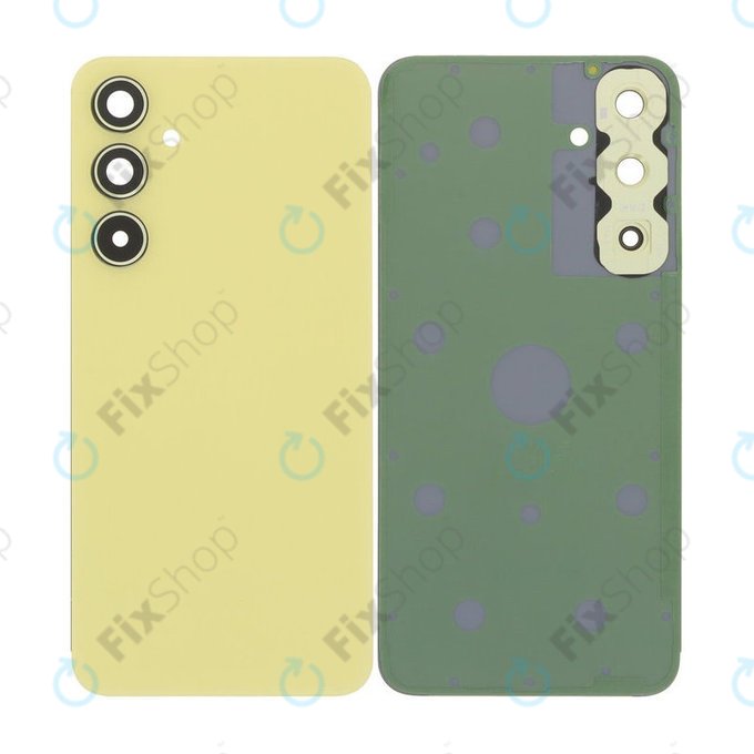 Samsung Galaxy A35 A356B - Akkumulátor Fedőlap Komplett (Lemon)