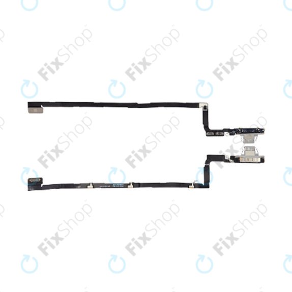 Apple iPhone 17 Air - Töltő Csatlakozó + Flex Kábelek (Cloud White)