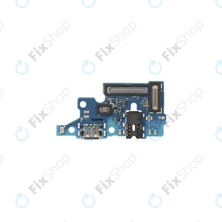 Samsung Galaxy A71 A715F - Töltő Csatlakozó + PCB Alaplap - GH96-12851A Genuine Service Pack