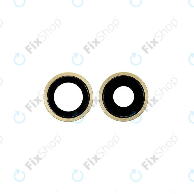 Apple iPhone 11 - Visszapillantó Üveg Kerettel (Yellow) - 2db