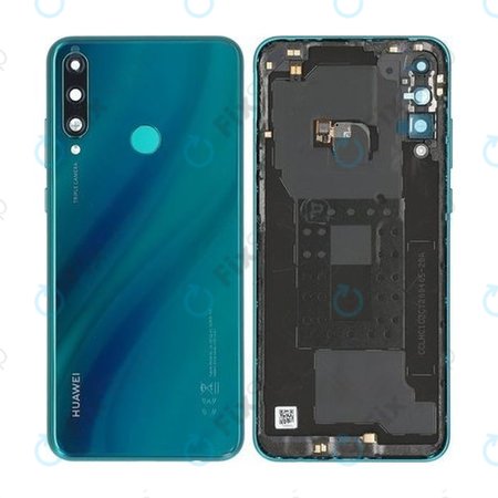 Huawei Y6p - Akkumulátor Fedőlap (Emerald Green) - 02353QQW Genuine Service Pack