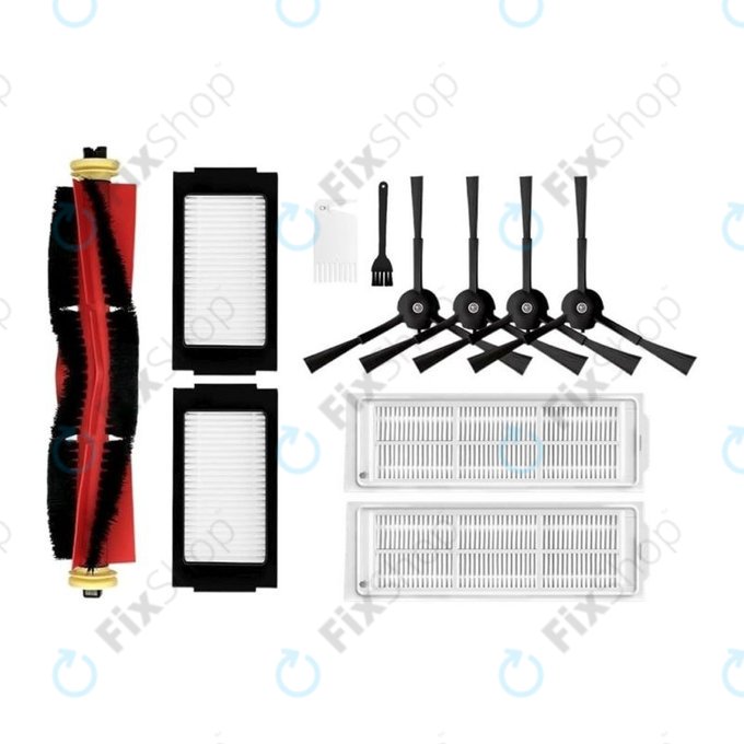 Xiaomi Mi Robot Vacuum Mop Pro (P), Viomi V2, V2 Pro, V3, SE - Kiegészítő Készlet (Fekete)