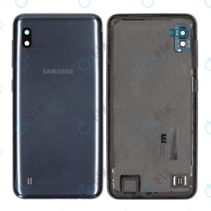Samsung Galaxy A10 A105F - Akkumulátor Fedőlap (Black) - GH82-20232A Genuine Service Pack