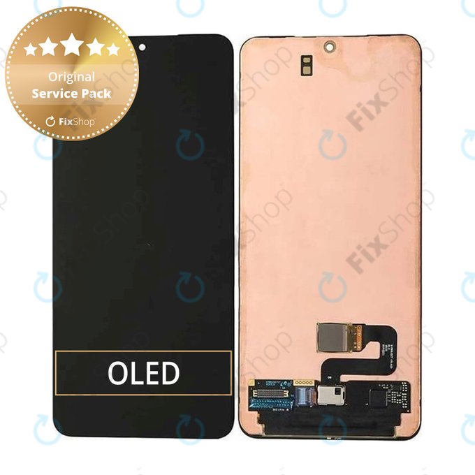Samsung Galaxy S21 G991B - LCD Kijelző + Érintőüveg - GH96-13942B Genuine Service Pack