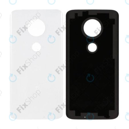 Motorola Moto G7 - Akkumulátor Fedőlap (Clear White) - SL98C36951