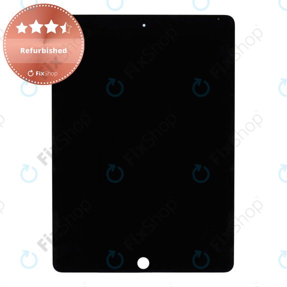 LCD Kijelző iPad Air 2, Black, Érintőüveg keret nélkül, Refurbished