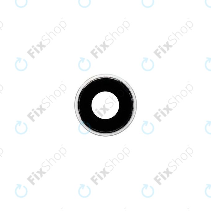 Apple iPhone XR - Visszapillantó Üveg Kerettel (White)