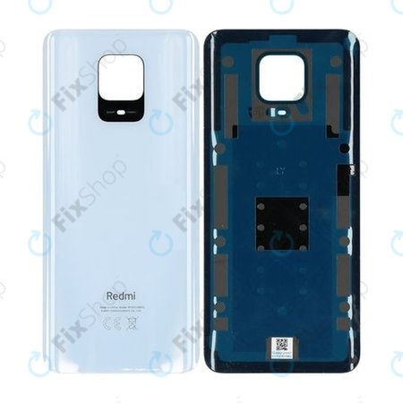 Xiaomi Redmi Note 9 Pro - Akkumulátor Fedőlap (Glacier White) - 55050000751Q Genuine Service Pack