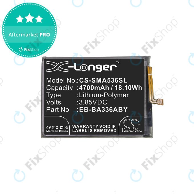 Samsung Galaxy A53 A536B - Akkumulátor EB-BA336ABY 4700mAh HQ