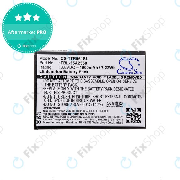 Akkumulátor TP-Link M7350, 1900mAh, Li-ion, 3.8V, TBL-55A2550, HQ