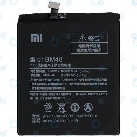 Xiaomi Mi Note 2 - Akkumulátor BM48 4070mAh