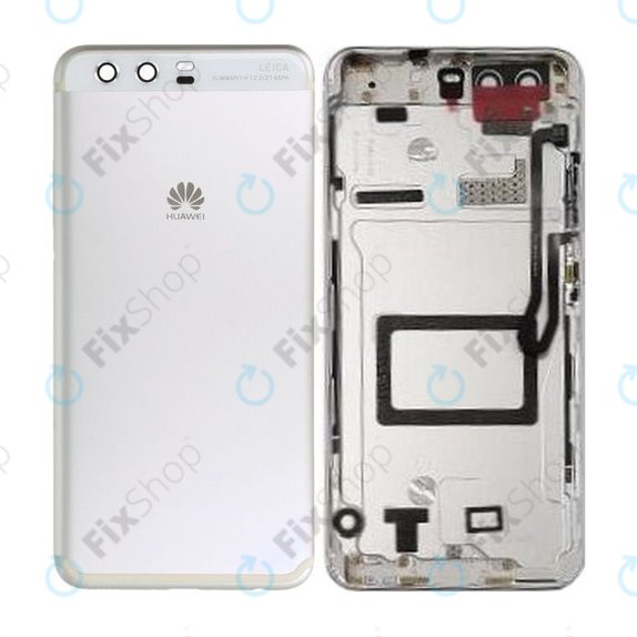 Huawei P10 VTR-L29 - Akkumulátor Fedőlap (White)