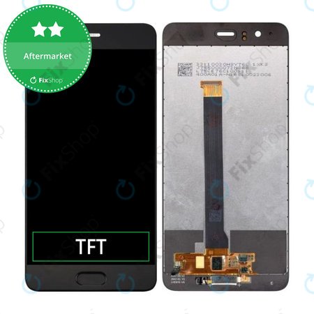 Huawei P10 Plus - LCD Kijelző + Érintőüveg (Black) TFT