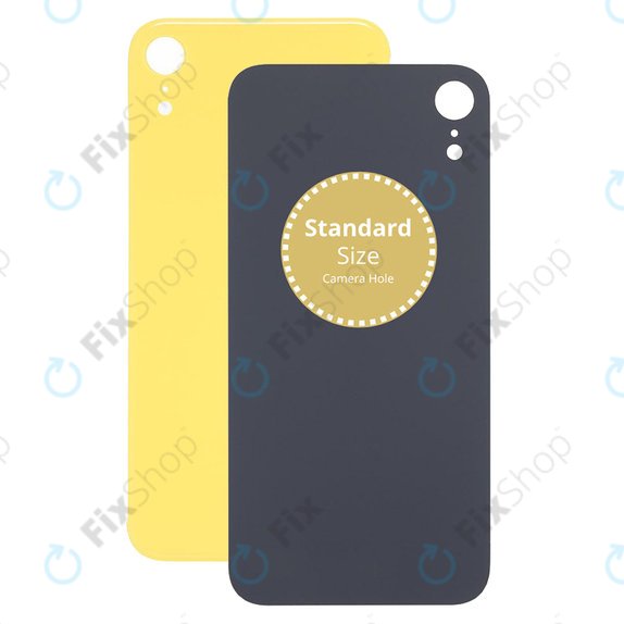 Apple iPhone XR - Hátsó Ház Üveg (Yellow)