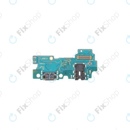 Samsung Galaxy A22 A225F - Töltő Csatlakozó + PCB Alaplap - GH59-15487A Genuine Service Pack