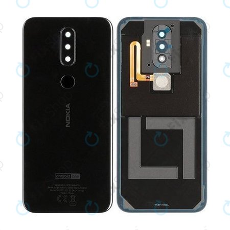 Nokia 4.2 - Akkumulátor Fedőlap (Black) - 712601009111 Genuine Service Pack