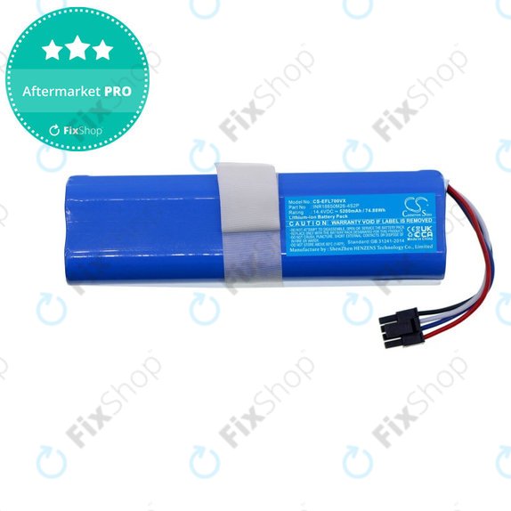 Akkumulátor Eufy Robovac L70 Hybrid, 5200mAh, Li-Ion, 14.4V, D080-4S2P, HQ