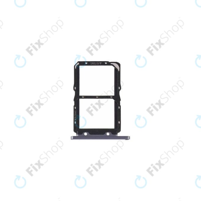 Huawei Nova 5T Yale-L61A - SIM Adapter (Midnight Black) - 51661MKN Genuine Service Pack