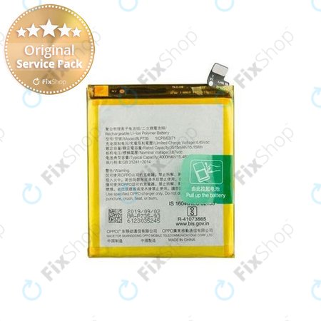 Oppo Reno 2 - Akkumulátor BLP735 4000mAh - O-4902822 Genuine Service Pack