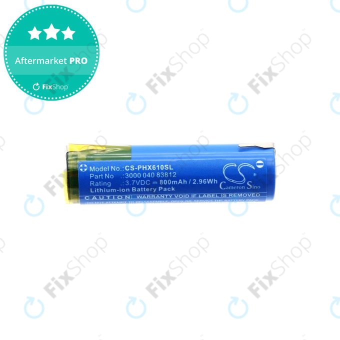 Akkumulátor Oral-B Genius X, Philips HX6100 Series, 800mAh, Li-Ion, 3.7V, 3000 040 83812, HQ