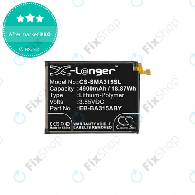 Samsung Galaxy A22 A225F, A31 A315F, A32 4G A325F - Akkumulátor EB-BA315ABY 4900mAh HQ