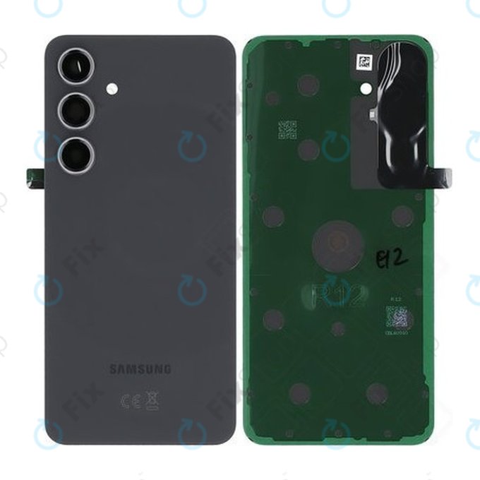 Samsung Galaxy S24 FE S721B - Akkumulátor Fedőlap (Graphite) - GH82-35832A Genuine Service Pack