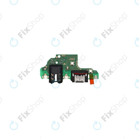 Huawei P40 Lite - Töltő Csatlakozó + PCB Alaplap - 02353LSV Genuine Service Pack
