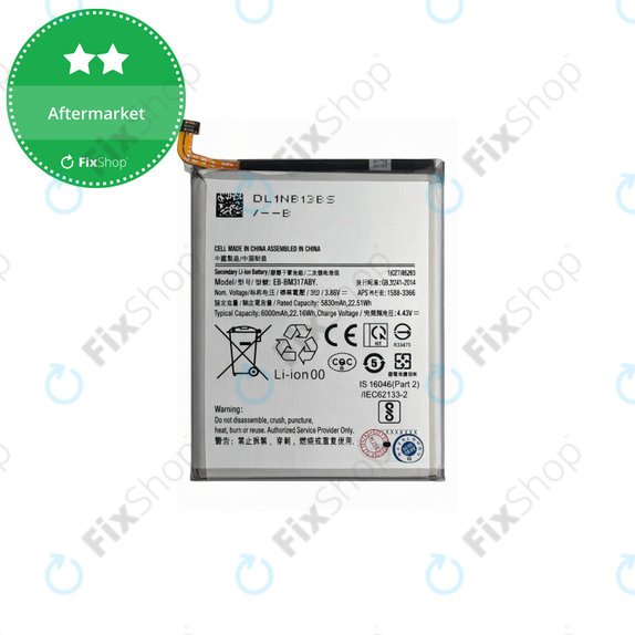 Samsung Galaxy M31 M315F, M31s M317F - Akkumulátor EB-BM317ABY 6000mAh