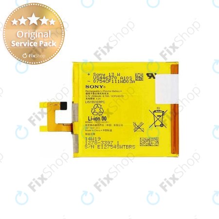 Sony Xperia M2 D2303, M2 Dual D2302 - Akkumulátor Lis1551ERPC 2330mAh - 78P7140001N Genuine Service Pack