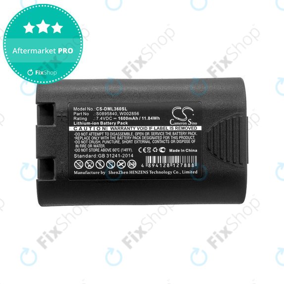 Akkumulátor Dymo Labelmanager, Rhino, 1600mAh, Li-Ion, 7.4V, S0895840, HQ