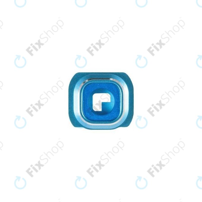 Samsung Galaxy S6 G920F - Hatsó Kamera Lencse Keret (Blue Topaz) - GH98-35903D Genuine Service Pack