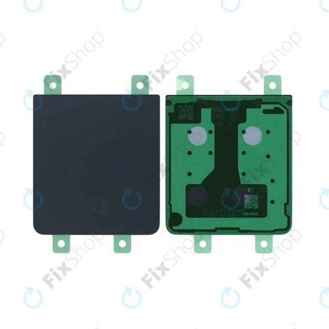 Samsung Galaxy Z Flip 7 F766B - Akkumulátor Fedőlap (Jetblack) - GH82-37594C Genuine Service Pack