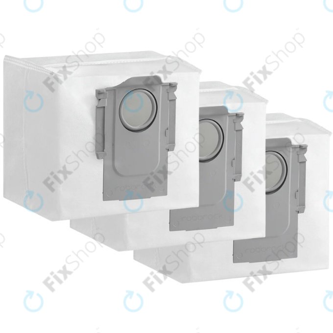 Porzsák, 3 db Roborock Q10 VF, VF+, V, V+, S5, S5+ készülékhez
