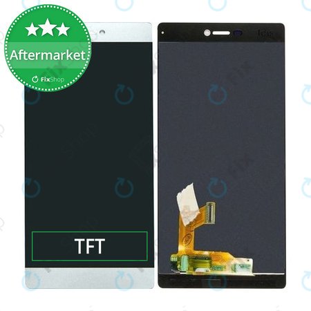 Huawei P8 - LCD Kijelző + Érintőüveg (White) TFT