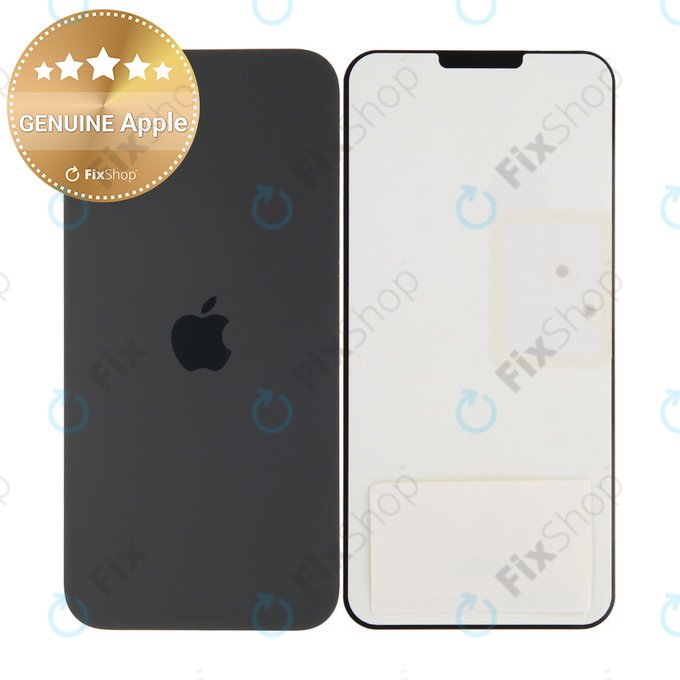 Hátsó Ház Üveg | iPhone 16 Plus | Black | 661-42838 | Genuine Apple