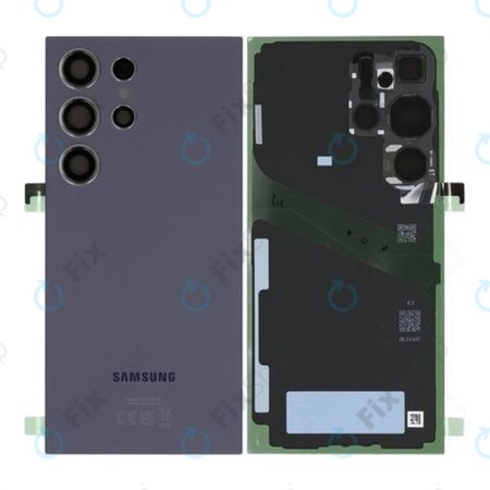 Samsung Galaxy S24 Ultra S928B - Akkumulátor Fedőlap (Titanium Violet) - GH82-33349D Genuine Service Pack