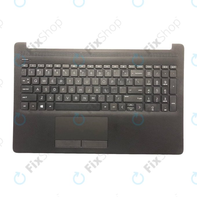 HP 15-db - C Burkolat (Kartámasz) + Billentyűzet (US) - 77034787 Genuine Service Pack