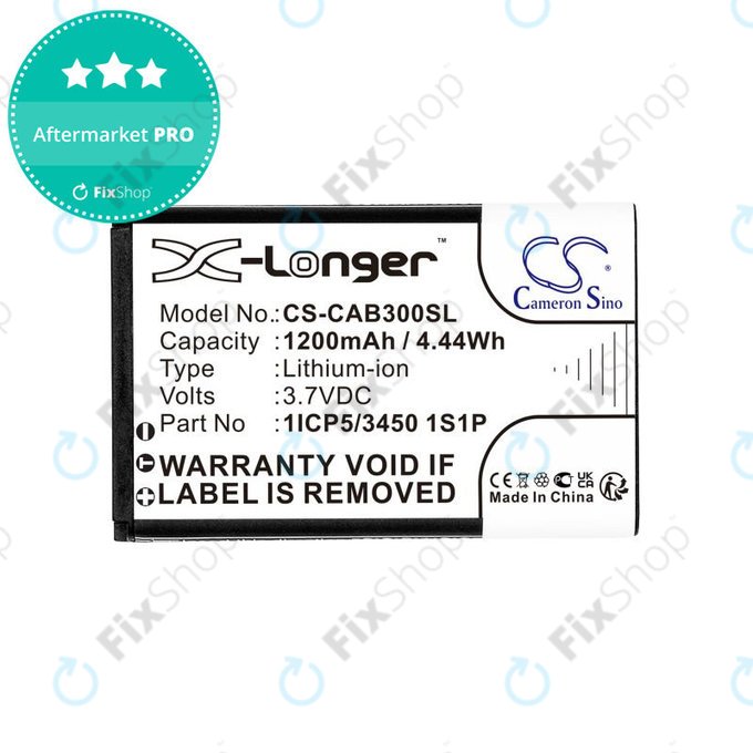 Akkumulátor Cat B30, 1200mAh, Li-Ion, 3.7V, 1ICP5/3450 1S1P, HQ