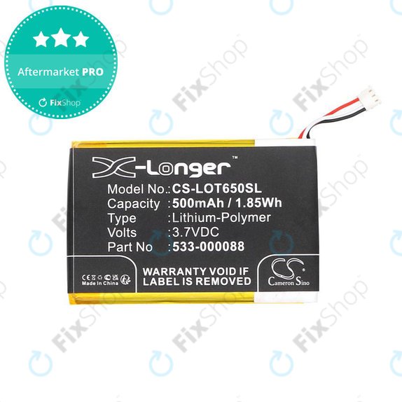 Akkumulátor Logitech Mx Master, 500mAh, Li-Pol, 3.7V, 533-000088, HB303450, HQ