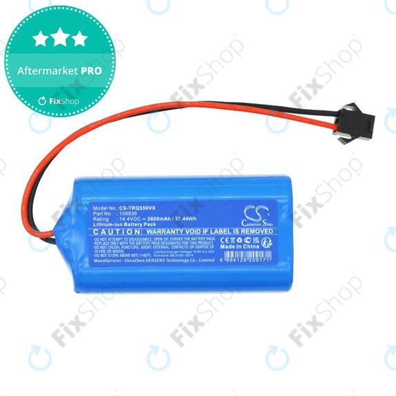 Akkumulátor Tesla Robostar IQ550, 2600mAh, Li-Ion, 14.4V, 106936, HQ