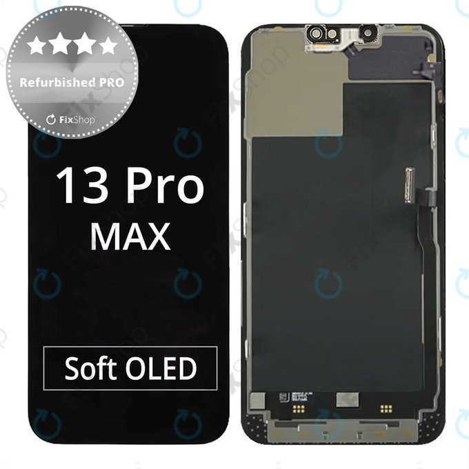 Apple iPhone 13 Pro Max - LCD Kijelző + Érintőüveg + Keret Refurbished PRO