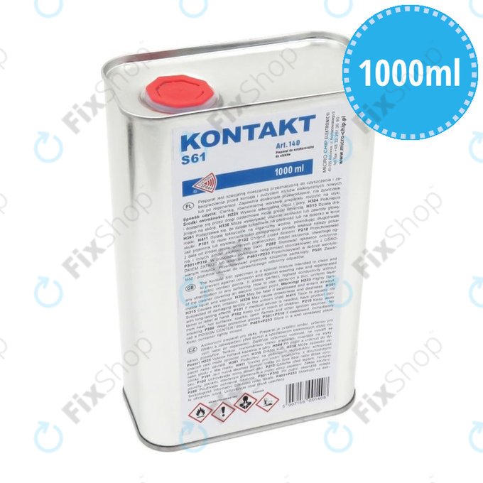 Kontakt S61 - Korróziógátló Tisztítószer Érintkezőkhöz - 1000ml